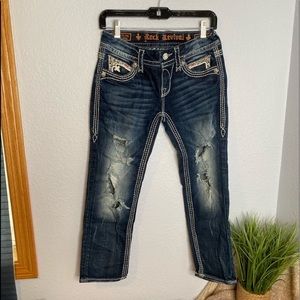 Rock revival capris size 27